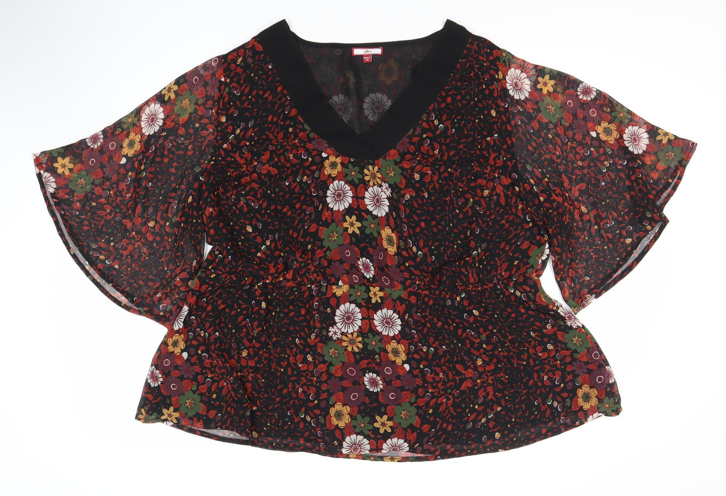 Joe Browns Women's Multicoloured Floral Blouse UK 20