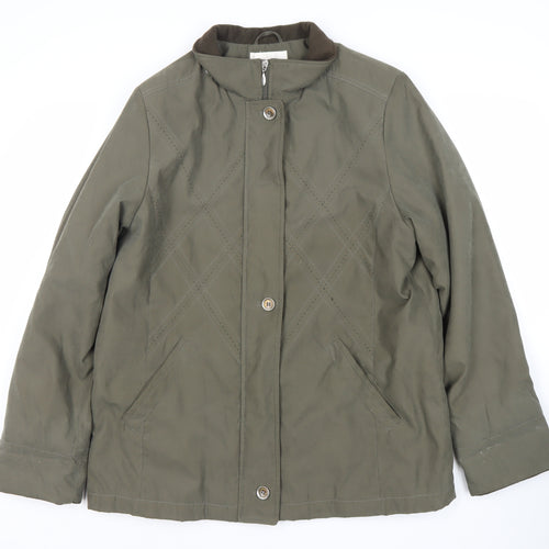 EWM Pure Classics Women's Green Jacket Size 16
