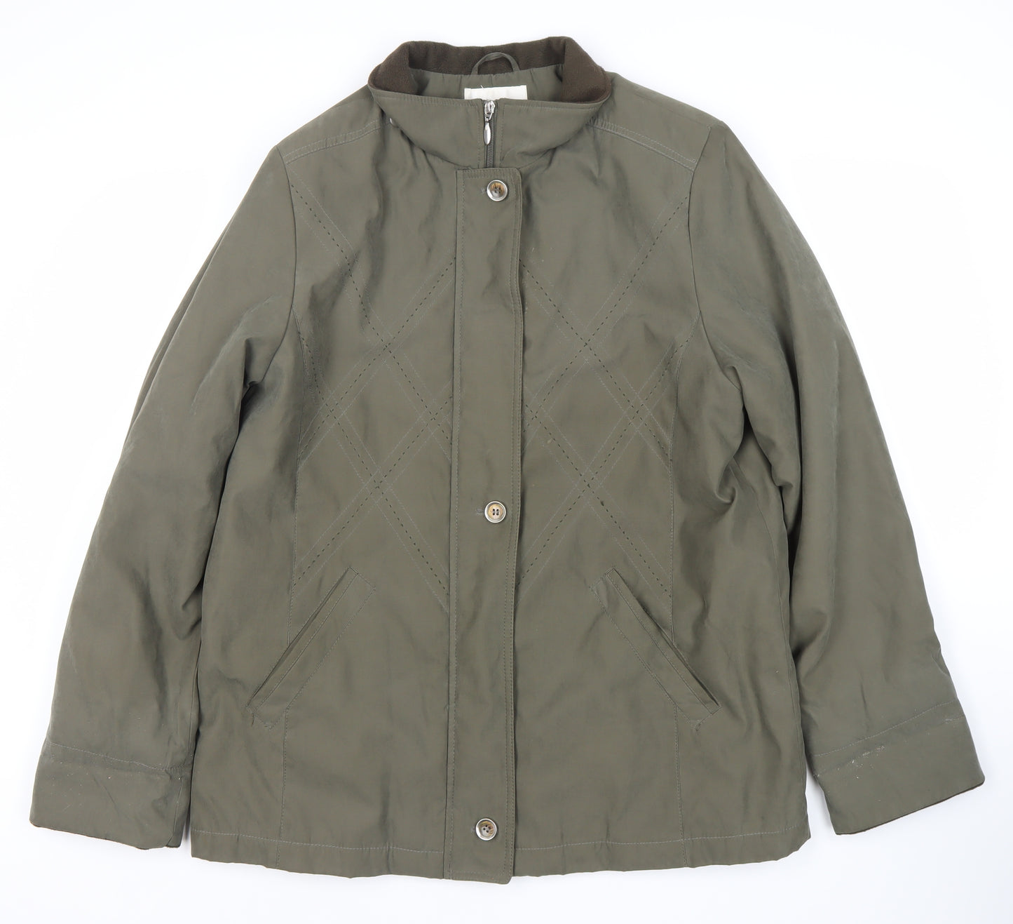 EWM Pure Classics Women's Green Jacket Size 16