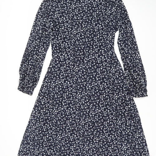 Phase Eight Women's Blue Floral A-Line Dress