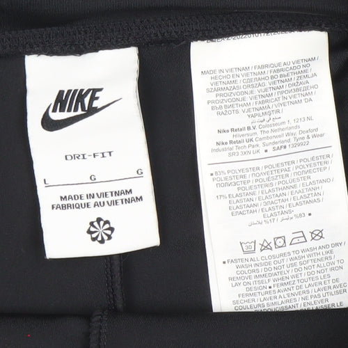 Nike Women's Black Biker Shorts Size L