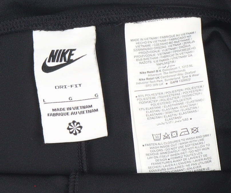 Nike Women's Black Biker Shorts Size L