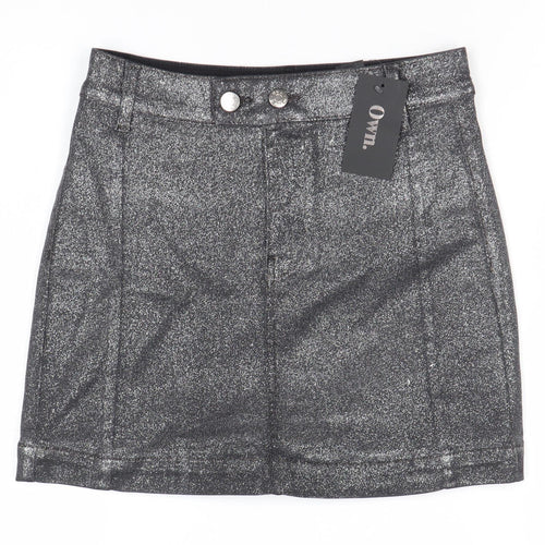 Own Women's Black Short Skirt Size 8 Party Wear