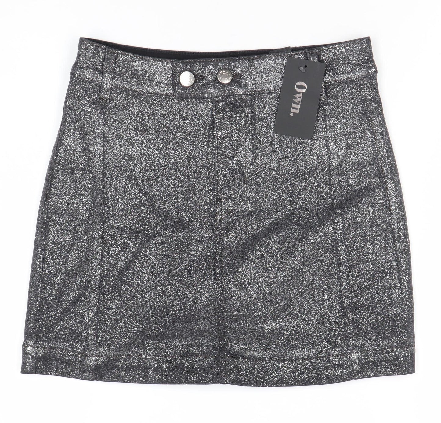 Own Women's Black Short Skirt Size 8 Party Wear