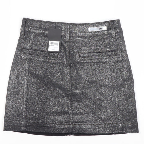 Own Women's Black Short Skirt Size 8 Party Wear