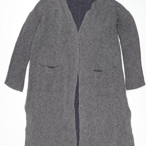French Connection Women's Grey Cardigan, Size S, Autumn/Winter