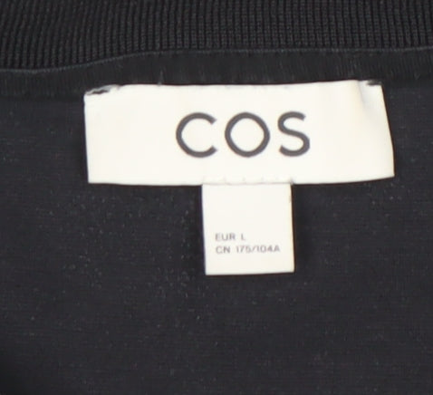 COS Women's Black L Round Neck Dress
