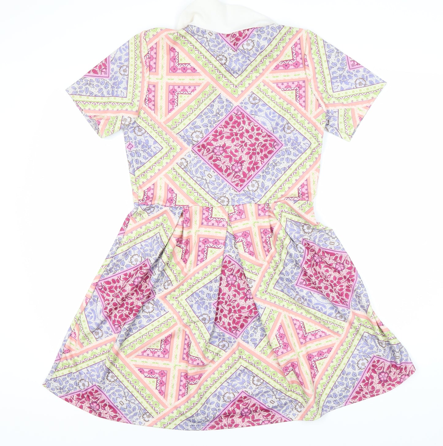 GSD London Women's Multicoloured A-Line Dress, Size 12