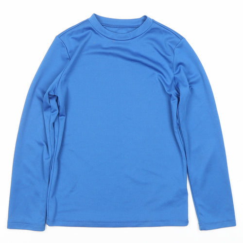 Old Navy Boys Blue Long Sleeve T-Shirt - Size 8
