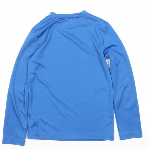 Old Navy Boys Blue Long Sleeve T-Shirt - Size 8