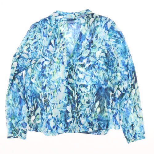 Minuet Women's Multicoloured Wrap Top, Size 12