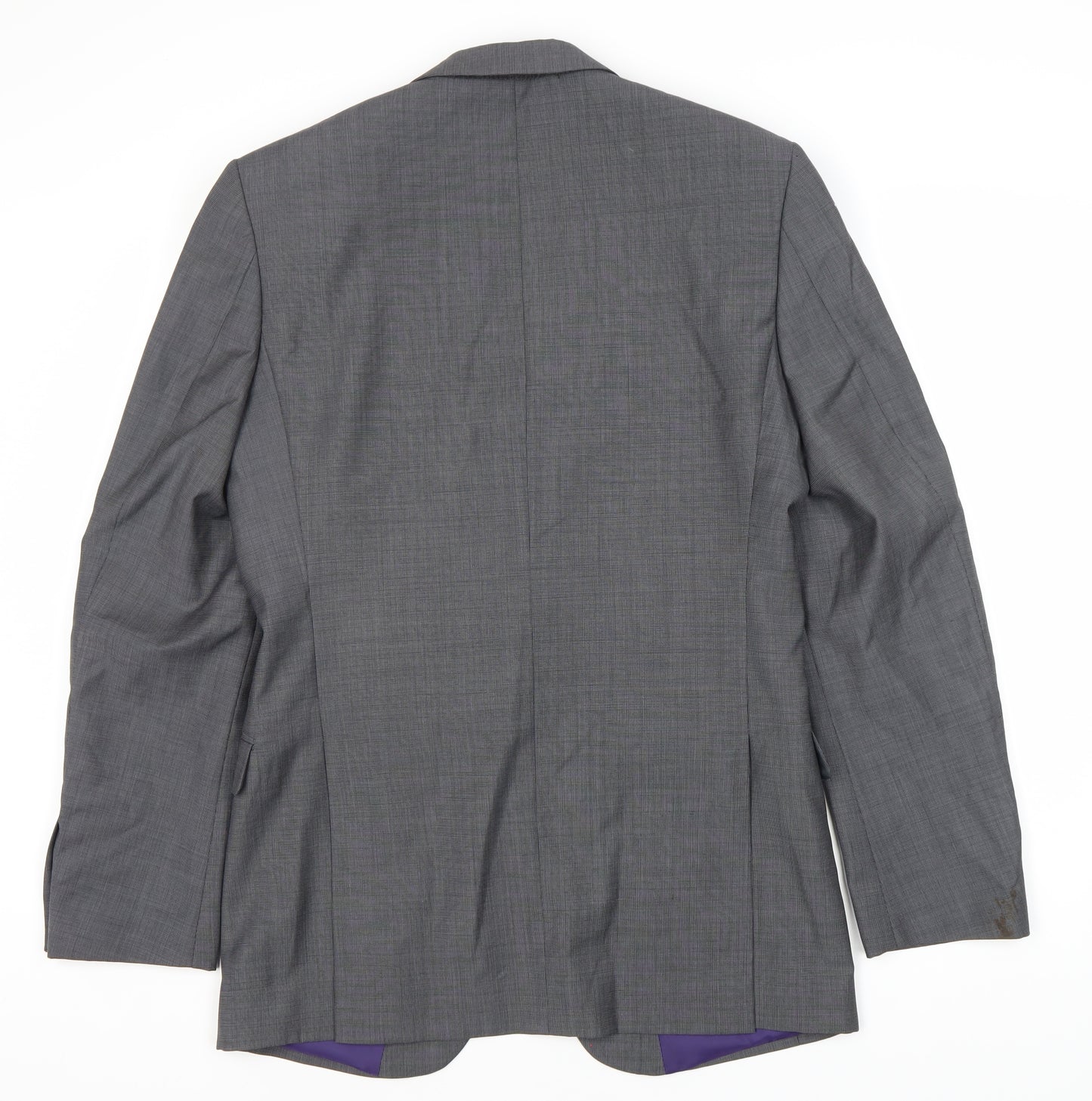 Marks and Spencer Men's Grey Long Blazer 38L