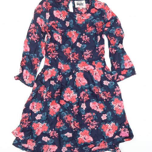 Superdry Women's Floral Fit & Flare Dress XS