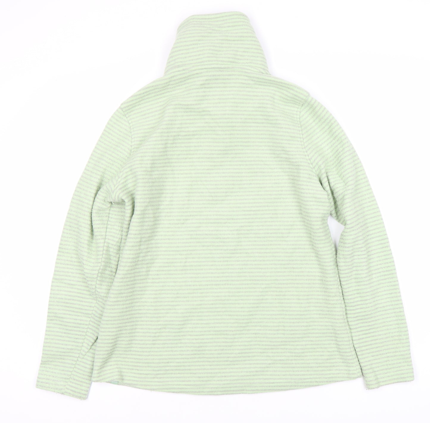 Regatta Women's Green Striped Pullover Sweatshirt Size 14