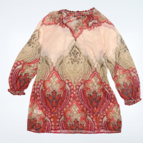 Taillissime Women's Multicoloured Paisley Cover Up