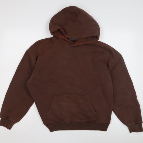 Abercrombie & Fitch Unisex Brown Oversized Hoodie - S