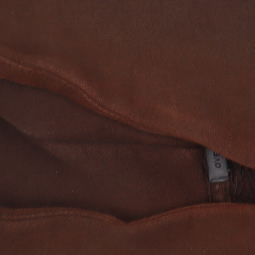 Abercrombie & Fitch Unisex Brown Oversized Hoodie - S