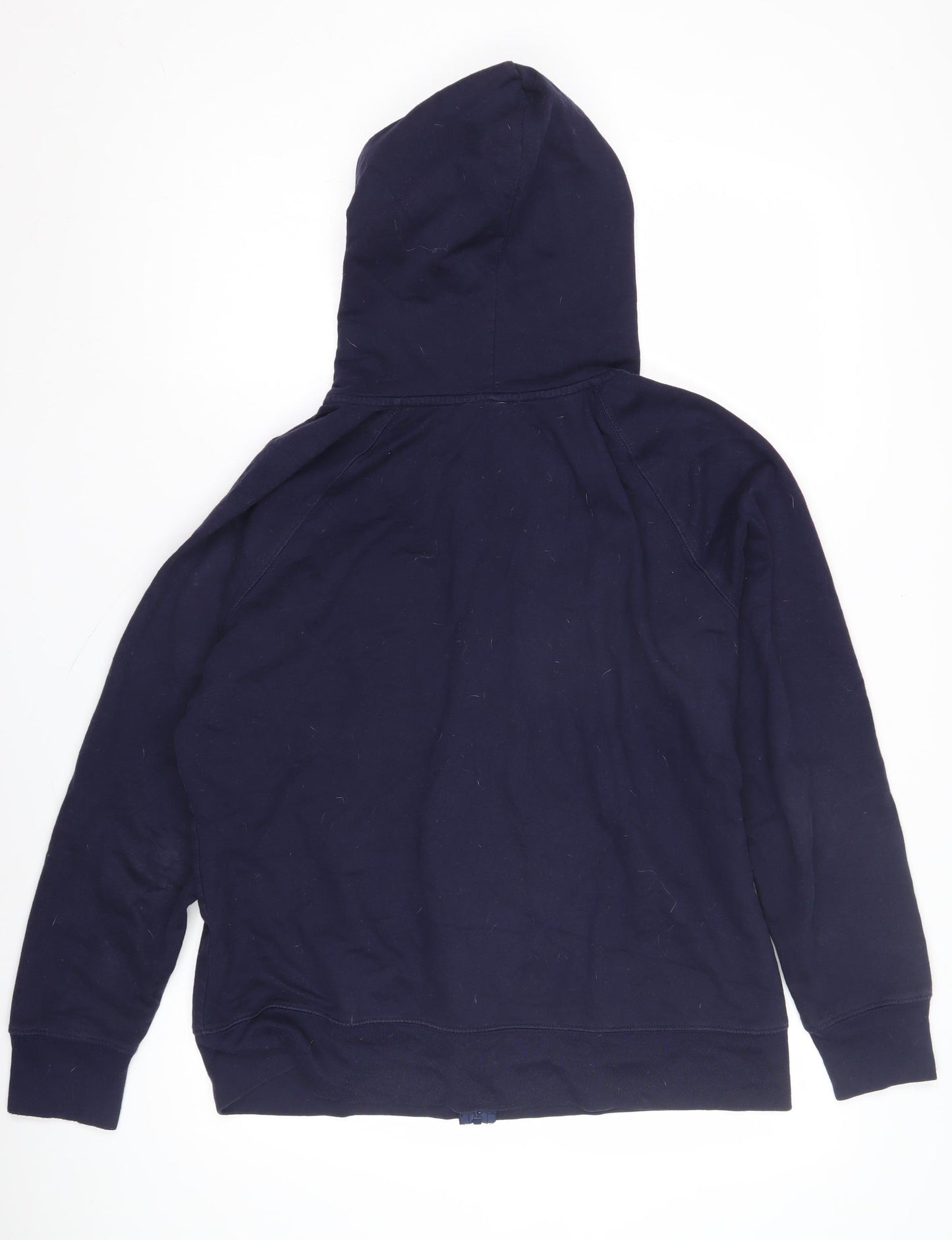 Gap Men's XL Blue Full Zip Hoodie with Logo
