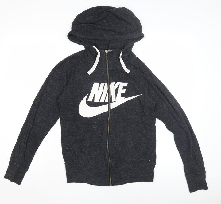 Nike Boys Black Full Zip Hoodie S - Casual Style