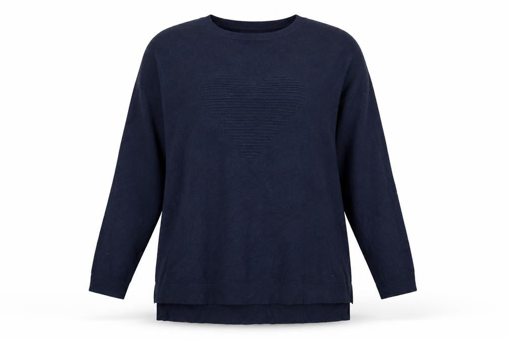 Front view of Amara Reya Women's Blue jumper S-M