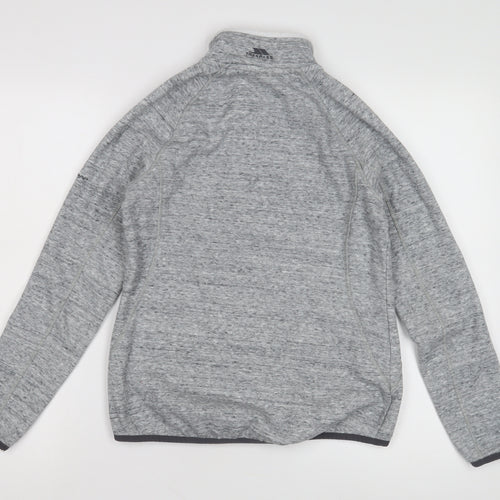 Trespass Women's Grey 1/4 Zip Sweatshirt Size S
