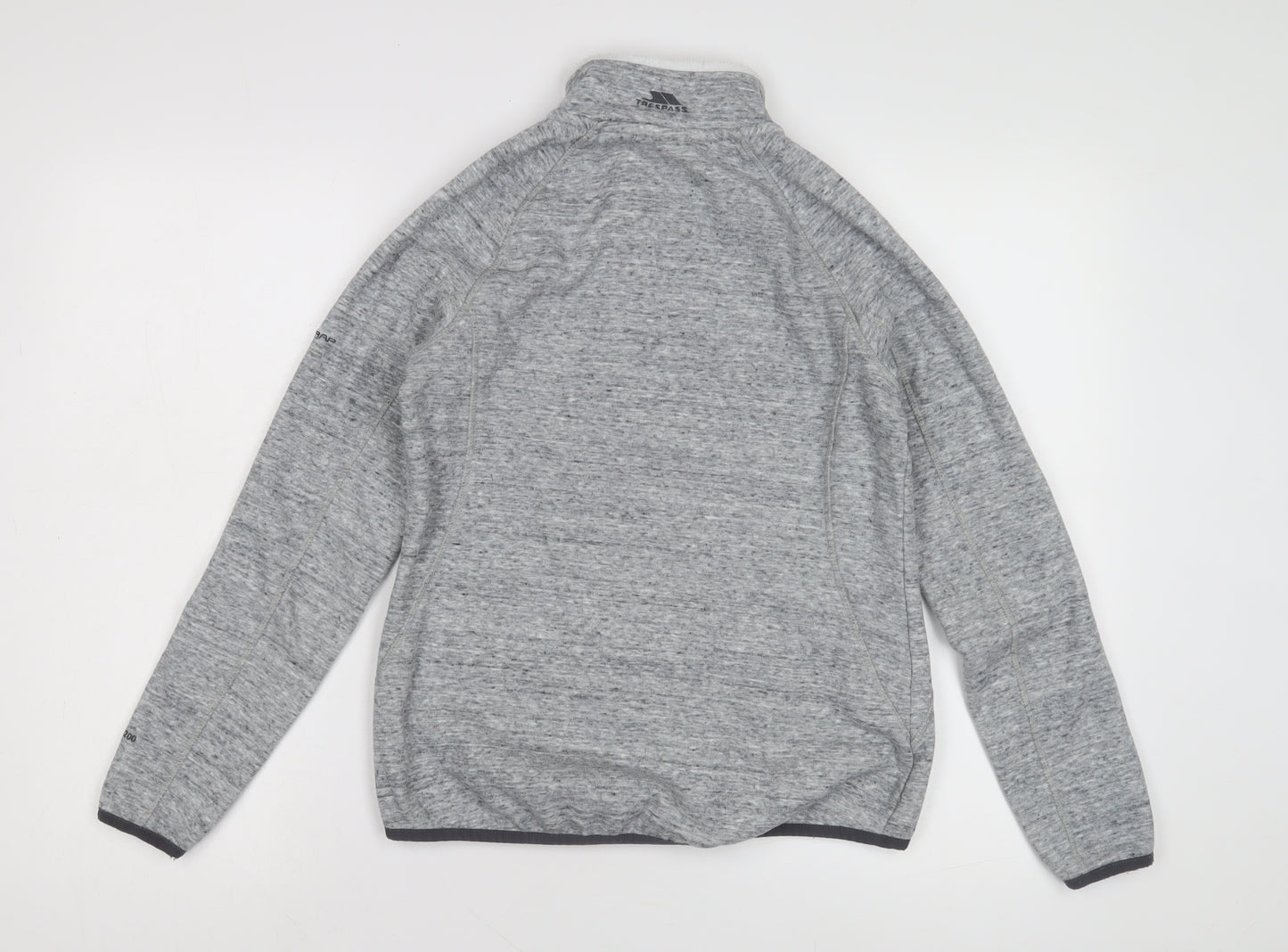 Trespass Women's Grey 1/4 Zip Sweatshirt Size S