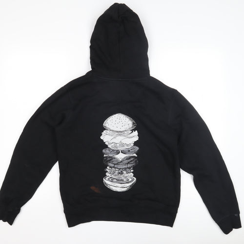 Stanley/Stella Boys Black XS Hooded Pullover Graphic Hoodie