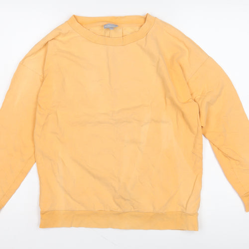 Oliver Bonas Women’s Yellow Pullover Sweatshirt, Size 8
