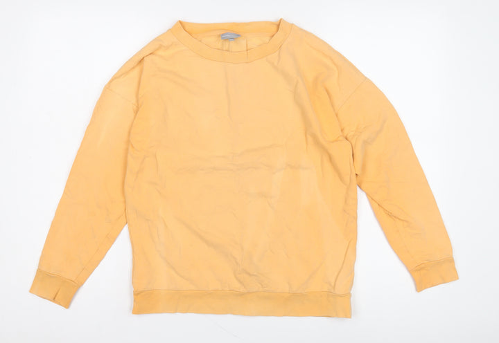 Oliver Bonas Women’s Yellow Pullover Sweatshirt, Size 8