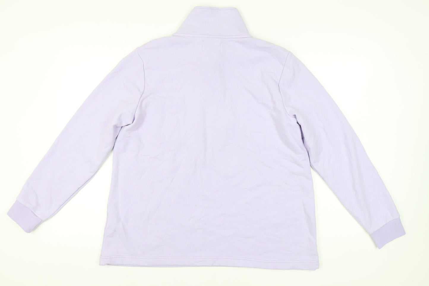Lands' End Women's Purple XL Pullover Sweatshirt