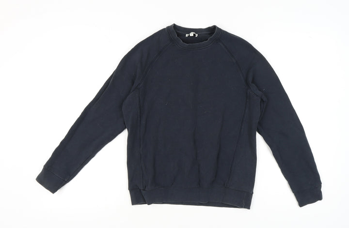 Reiss Unisex Adults Black Knit Pullover Sweatshirt M