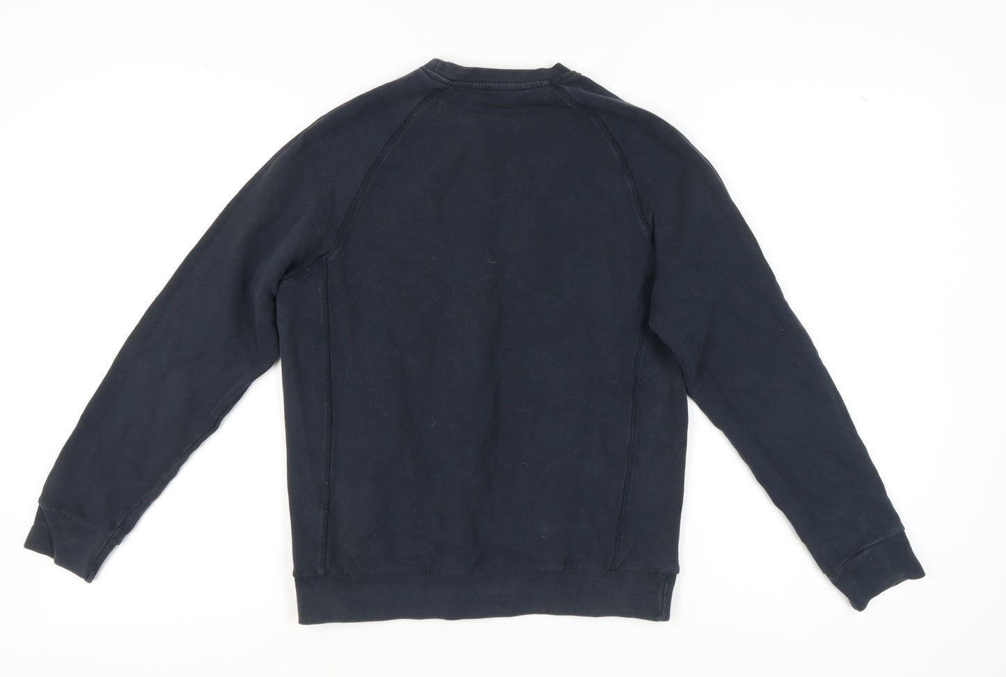 Reiss Unisex Adults Black Knit Pullover Sweatshirt M