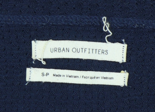 Urban Outfitters Women's Blue Cropped Blouse, Size S