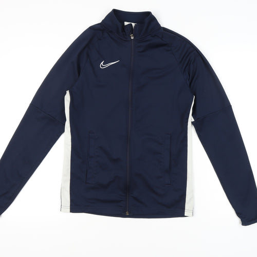 Nike Men's Blue Full Zip Jacket S