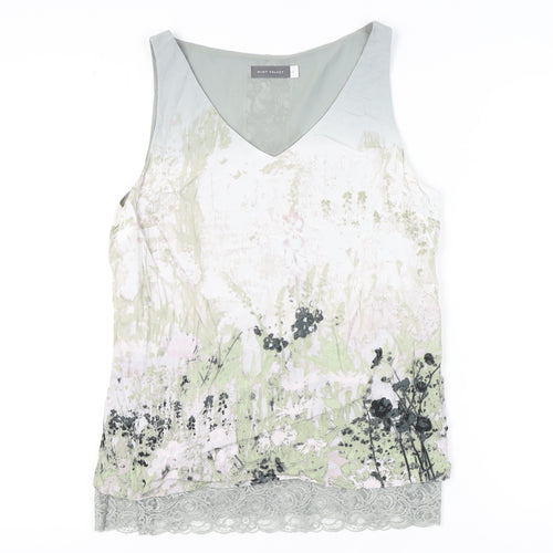 Mint Velvet Women's Multicoloured Floral Camisole Tank Size 12