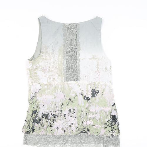 Mint Velvet Women's Multicoloured Floral Camisole Tank Size 12