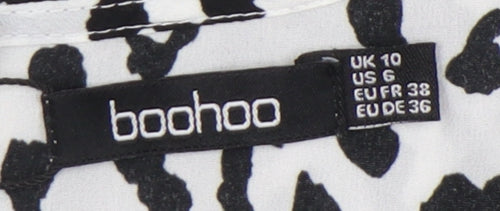 Boohoo Women’s Multicoloured Leopard Print A-Line Dress