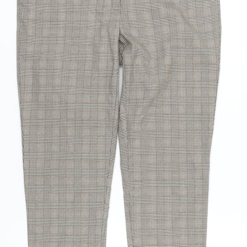 October Woman Check Trousers - Women's Medium