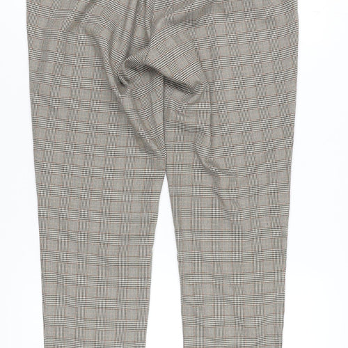 October Woman Check Trousers - Women's Medium
