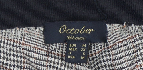 October Woman Check Trousers - Women's Medium