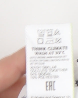 Marks and Spencer Women's White Floral Blouse Size 16