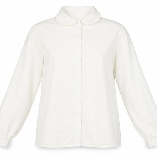 Fashion Sprit Women’s White Blouse, Size 14, Casual Wear