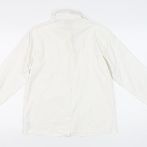 Fashion Sprit Women’s White Blouse, Size 14, Casual Wear