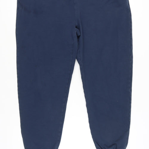 Marks and Spencer Women's Blue Jogger Trousers Size 18