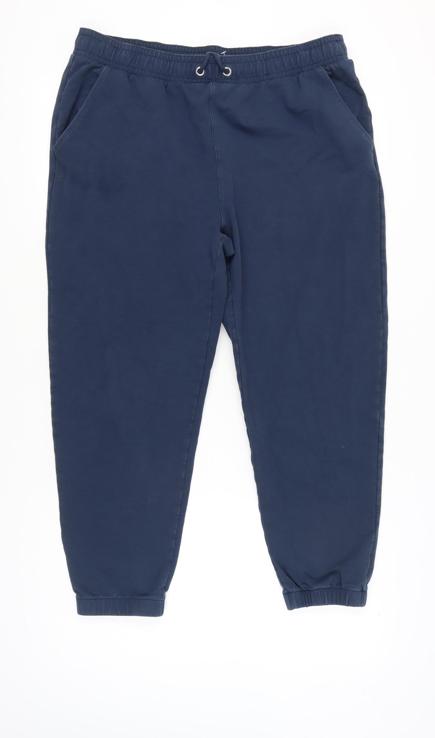 Marks and Spencer Women's Blue Jogger Trousers Size 18