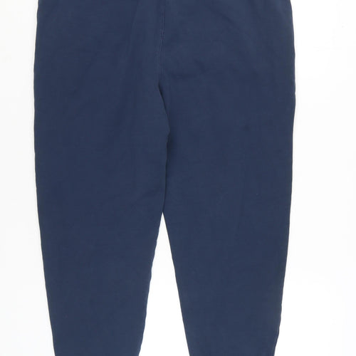 Marks and Spencer Women's Blue Jogger Trousers Size 18