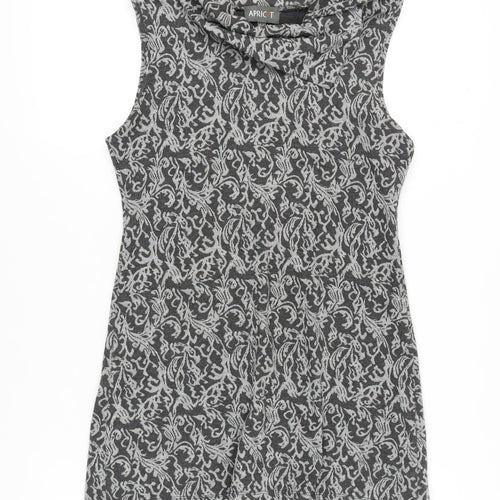 Apricot Women's Grey Sleeveless Cowl Neck Dress