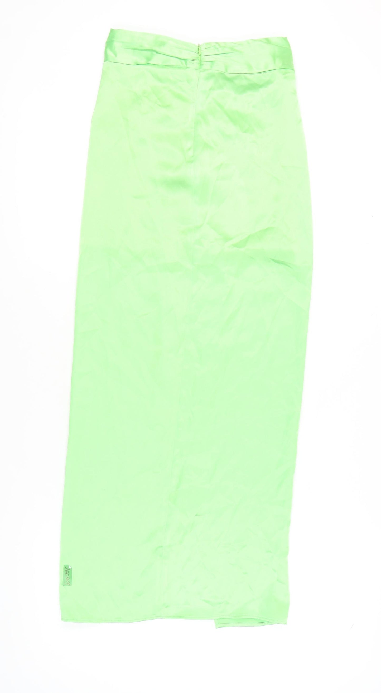 Zara Women's Long Green Skirt XS