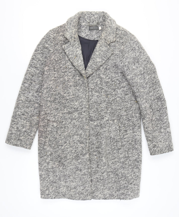 Mint Velvet Women's Grey Overcoat Size 12
