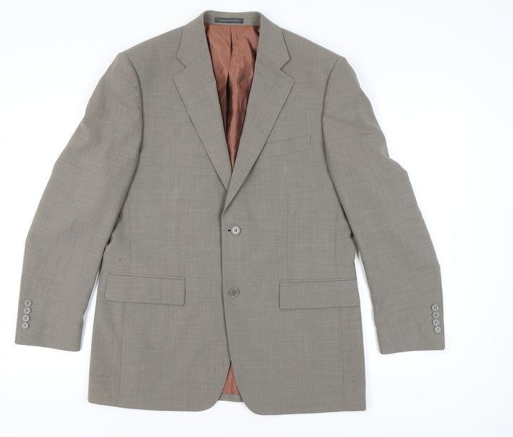 Greenwoods Men's Brown Blazer 40R Formal Jacket
